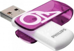ATMINTINĖ Philips USB 2.0 64GB Vivid Edition Magic Violetinė