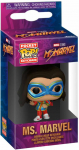 FUNKO POP! Raktų pakabutis: Marvel - Ms. Marvel, 10 cm