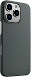 Dėklas SWISSTEN MagCarbon pouzdro pro Apple iPhone 14 Pro juoda