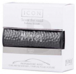 Millefiori Milano Icon Car Air Freshener Nero Metal