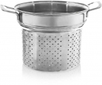 Plieninis makaronų kepimo įdėklas 24 cm ANETT 8 l