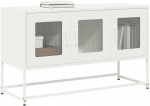 TV staliukas televizoriaus spintelė balta 100,5x39x60,5 cm
