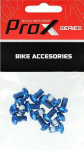 Varžtai stabdžių diskams tvirtinti Prox mėlynas M5x10mm (12pcs.)