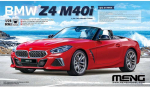 Meng Model Meng BMW Z4 M40i 1/24 surenkamas plastikinis modelis CS-005