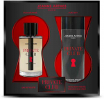 Jeanne Arthes Private Club rinkinys vyrams (EDT100ml / deo 200ml)