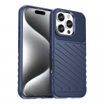 Hurtel Thunder dėklas skirtas Apple iPhone 16e Silicone Armored dėklas - mėlynos spalvos