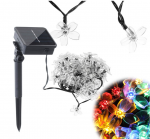 LED lempučių girlianda sodui Gėlytės, 7m