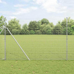 Tvorelės stulpas Sidabro 25 x 1,6 m (25 x 25 mm tinklas)