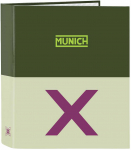 Žiedinis segtuvas Munich Bright khaki Žalia A4 27 x 33 x 6 cm