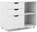 Promotions Dokumentų spinta, 81.3x40.6x66 cm, Balta