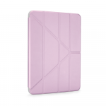 Plan&scaron;etinio kompiuterio dėklas Pipetto Pipetto Origami No1 originalus dėklas, metalinės violetinės spalvos - iPad Air 11 (2024) / iPad Air 10.9 (2022/2020)