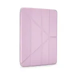 Plan&scaron;etinio kompiuterio dėklas Pipetto Pipetto Origami No1 originalus dėklas, metalinės violetinės spalvos - iPad Air 11 (2024) / iPad Air 10.9 (2022/2020)