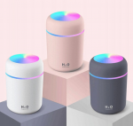 Drėkintuvas Aromaterapijos difuzorius + 12 vnt. eteriniai aliejai &ndash; drėkinimas ir kvapai viename Happy People AN 25/21