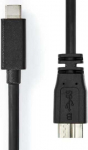 Speedo Fuj:tech USB-C 3.0 - Micro-B kabelis, 2m