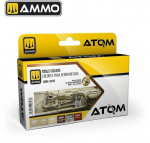 AMMO by MIG Jimenez AMMO MIG - ATOM Akrilinių dažų rinkinys Tools colors, 20723