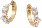 Guess Gold-plated rings with zircons Jardin JSBE04462JWYGT/U