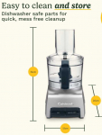 Virtuvinis kombainas Cuisinart FP5E