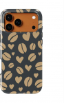 Voltuna Dėklas &bdquo;Latte Heart Beans&ldquo; su MagSafe Apple iPhone 13-17 modeliams