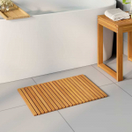 Badematte Ruda 60 x 40 cm Kietos akacijos mediena