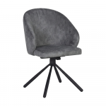 Valgomojo kėdė Patya/Uras 12-Swivel Conic KD, Pilka