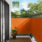 Balkono Ekranas Oranžinė 110 x 400 cm Oksfordo audinys