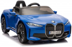 Lean Cars Vaiki&scaron;kas elektrinis automobilis BMW i4 4x4 JE1009 mėlynas