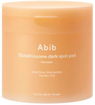 Abib Glutathiosome Dark Spot Pad Vita Touch - drėkinantys ir &scaron;viesinantys medvilniniai veido padeliai, 60 vnt