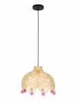 ATL ZD182 Bambusowa wisząca lampa