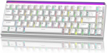 Klaviatūra Magegee Air68 Wireless Baltas, RGB, Poseidon Switch, US
