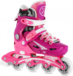 Pink NA1055 BLAZE Rožinis RIEDUKAI, S DYDIS (31-34), NILS EXTREME