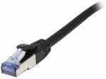 Synergy21 Patchkabel RJ45, CAT6A 500Mhz, 10m, juodas, S-STP(S/FTP), AWG26, LSZH,