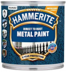 Metalo dažai HAMMERITE HAMMERED FINISH, tamsiai mėlynos sp., 250 ml