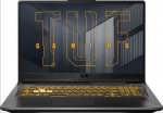 Ne&scaron;iojamas kompiuteris ASUS TUF Gaming F17 FX707 - 17.3" Full HD 1920x1080 IPS 144Hz ekranas / Intel i5-12500H iki 4.5Ghz (12 branduolių) / 16GB DDR5 4800mhz / 512GB SSD NVMe PCIe 3.0 / GF RTX 3050 4GB GDDR6 with Dynamic Boost / WIFI 6 + Bluetooth 5. ...