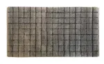 Vannas istabas paklājs Saniplast Plaza Visone, brūna krās., 110 cm x 60 cm
