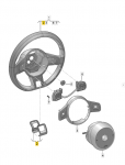 VAG VW Beetle vairo apvadai originalūs 5C0498685B