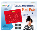 MagPad Magnetinė edukacinė pie&scaron;imo lenta vaikams nuo 3 metų, lavina smulkiąją motoriką, raudona