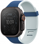 Dirželis UNIQ Revix IV Premium do Apple Watch 49/46/45/44mm Edition Reversible Magnetic tamsiai mėlyna-mėlyna