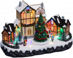 F&eacute;&eacute;ric Lights and Christmas Kalėdų gimimo kavinė su LED ap&scaron;vietimu