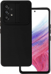 iLike Topt Camshield Soft dėklas skirtas Samsung Galaxy A53 5G juodos spalvos