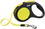Flexi New Neon S juosta, 5 m, neoninė, maks. 15 kg