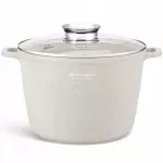 AUK&Scaron;TAS PUODAS, MARMURINIS KATIEDAS, SMĖS 6.2L EDENBERG PREMIUM 24cm