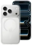 Pixel 9 Pro XL / 10 Pro XL / 11 Pro XL dėklas Forcell F-Protect Clear Hybrid Premium, suderinamas su MagSafe, skaidrus