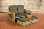 Clp Trading Mville Sofa Ancona, antracito spalva, 5 mm
