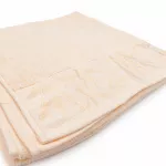 70 &times; 140 cm rožinės spalvos bambuko pluo&scaron;to ir medvilnės rank&scaron;luostis su bambukų ra&scaron;tu,