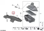 BMW Oro Pritaikymas MINI F56 2019 2020 Originalus 13719488925