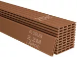 Juskys WPC terasos lentos, 20 m&sup2;, rudas