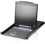 KVM perjungiklis ATEN CL1308N, 48 cm TFT, VGA, PS/2-USB, 8 prievadai, CH i&scaron;dėstymas