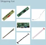 Vsdisplay dvi vga audio lcd valdiklio plok&scaron;tė skirta 21.5" 23" lm215wf4-tle8 lm230wf5-tld1 lc230eue-tda1 1920x1080 30pin lcd ekranui