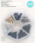 We R Memory Keepers Metallic We R Kilpeliai 140/pkg-metallic W/storage Case, Metallic, 100, Sidabrinė