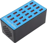 Wlx-a5+ 100w usb &scaron;akotuvo įkroviklis su 20 prievadų, sieninis maitinimo &scaron;altinis su daugialype apsauga, greito įkrovimo stotelė, i&scaron;manusis usb įkroviklis elektroniniams prietaisams